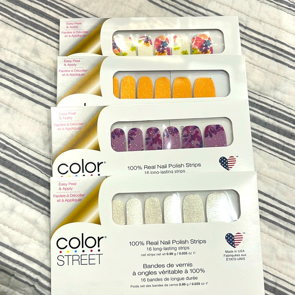 Set of 4 Color Streets Sets
